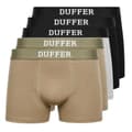 Miniatyrbilde 1 av 5: Duffer Mens State Boxer Shorts (Pack of 5)