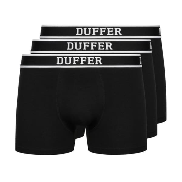 Duffer Mens Easton Boxer Shorts (Pack of 3)