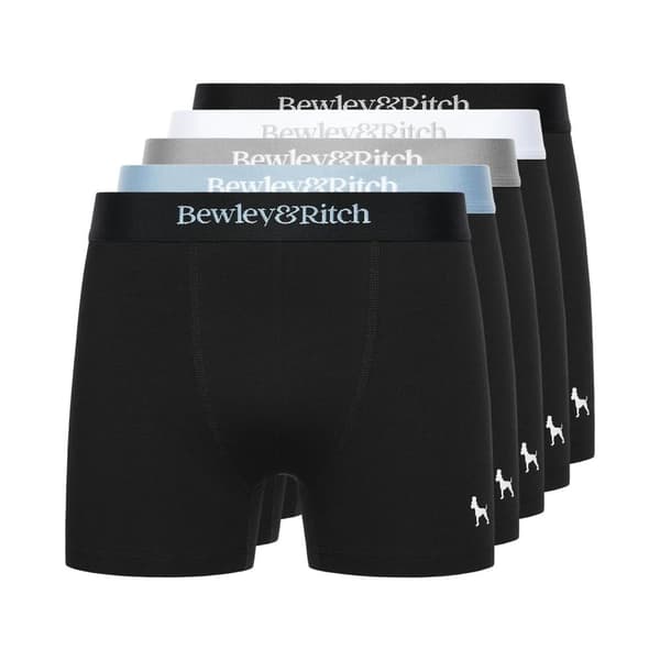 Bewley & Ritch Mens Columbia Boxer Shorts (Pack of 5)