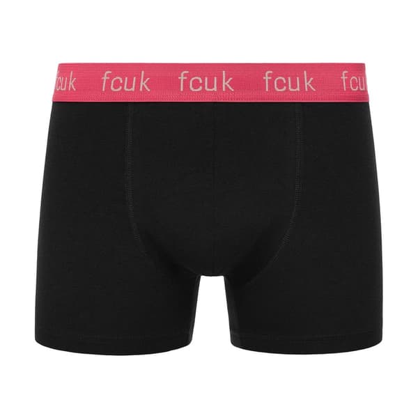 French Connection Mens FCUK2 Boxer Shorts (Pack of 3)