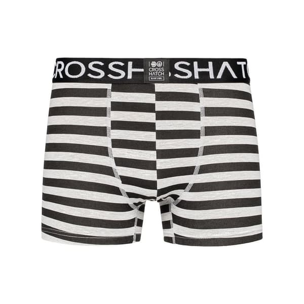 Crosshatch Mens Gridline Boxer Shorts (Pack of 3)
