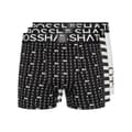 Miniatyrbilde 1 av 5: Crosshatch Mens Gridline Boxer Shorts (Pack of 3)