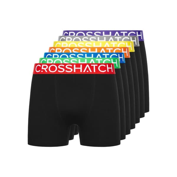 Crosshatch Mens Septet Boxer Shorts (Pack of 7)