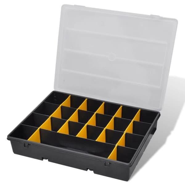 vidaXL Oppbevaringsboks 6 stk