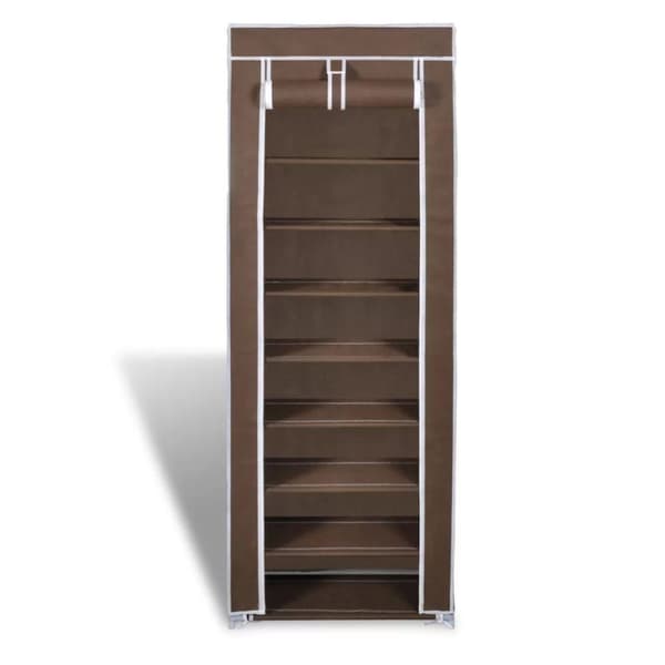 vidaXL Skodækslet 162x57x29 cm brun