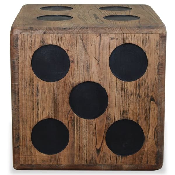 vidaXL opbevaringsboks minditræ 40 x 40 x 40 cm terningdesign