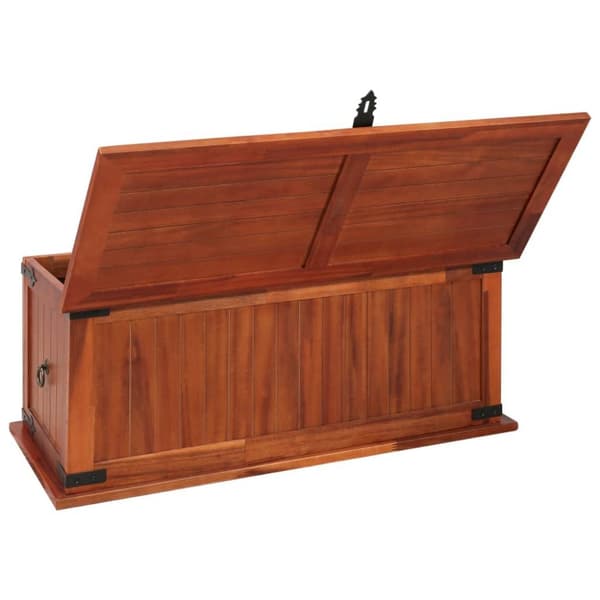 vidaXL opbevaringskiste 90x45x40 cm massivt akacietræ