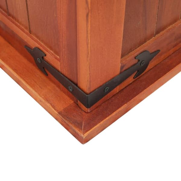 vidaXL Oppbevaringskiste 90x45x40 cm heltre akasie
