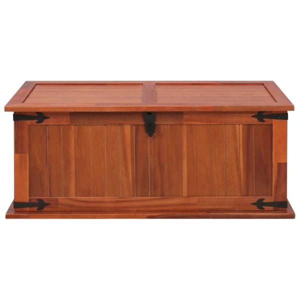 vidaXL Oppbevaringskiste 90x45x40 cm heltre akasie
