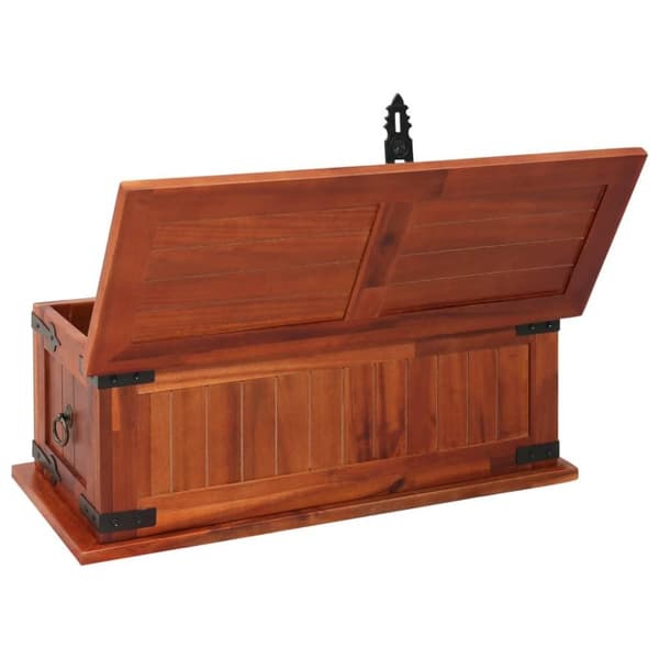 vidaXL Oppbevaringskiste 60x25x22 cm heltre akasie