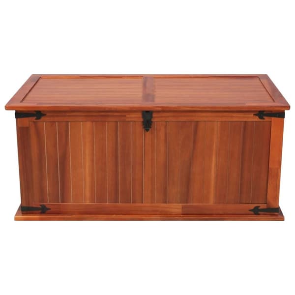 vidaXL Oppbevaringskiste 79x34x32 cm heltre akasie