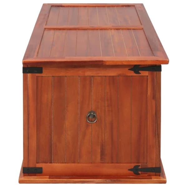 vidaXL Oppbevaringskiste 79x34x32 cm heltre akasie