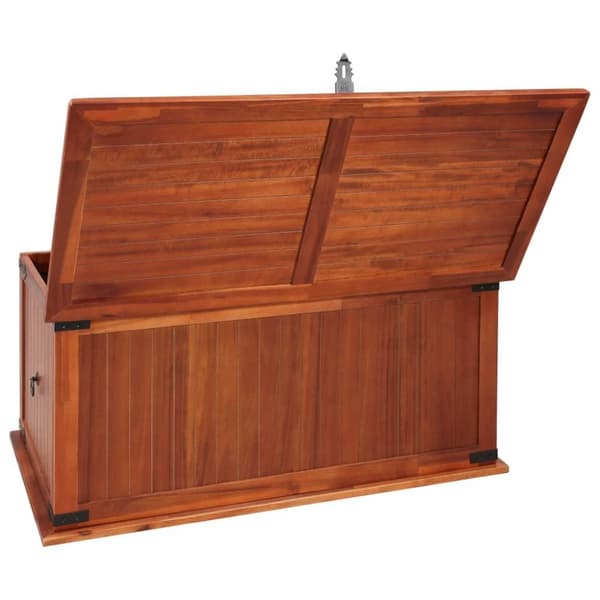 vidaXL Oppbevaringskiste 79x34x32 cm heltre akasie