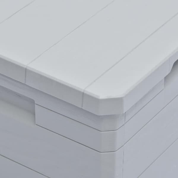 vidaXL Dynbox 90 liter ljusgrå