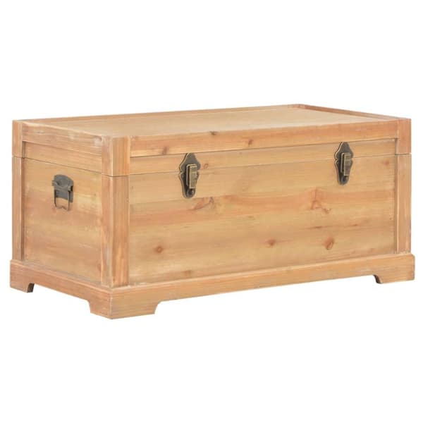 vidaXL opbevaringskiste med hynde 80 x 40 x 40 cm MDF