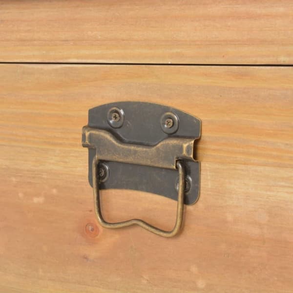 vidaXL opbevaringskiste med hynde 80 x 40 x 40 cm MDF