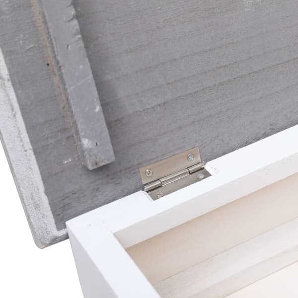 vidaXL Kenkäkaappi harmaa 50x28x98 cm keisaripuu