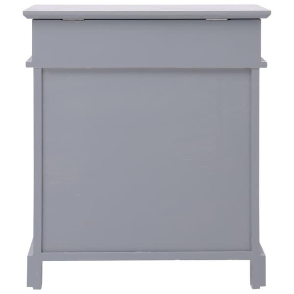 vidaXL skoskab 50 x 28 x 58 cm kejsertræ grå