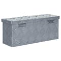 Miniatyrbilde 3 av 7: vidaXL Aluminiumsboks 48,5x14x20 cm sølv