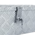 Miniatyrbilde 5 av 7: vidaXL Aluminiumsboks 48,5x14x20 cm sølv