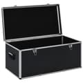 Miniatyrbilde 10 av 10: vidaXL Oppbevaringskasser 3 stk svart aluminium
