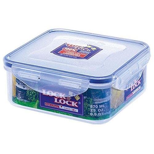 Lock & Lock Fyrkantig behållare Clear 1.2L