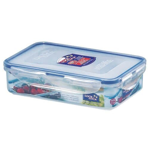 Lock & Lock Rectangular Container Transparent 800ml