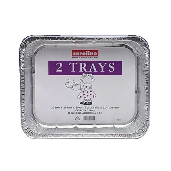 Caroline Foil Trays (Pack Of 2)