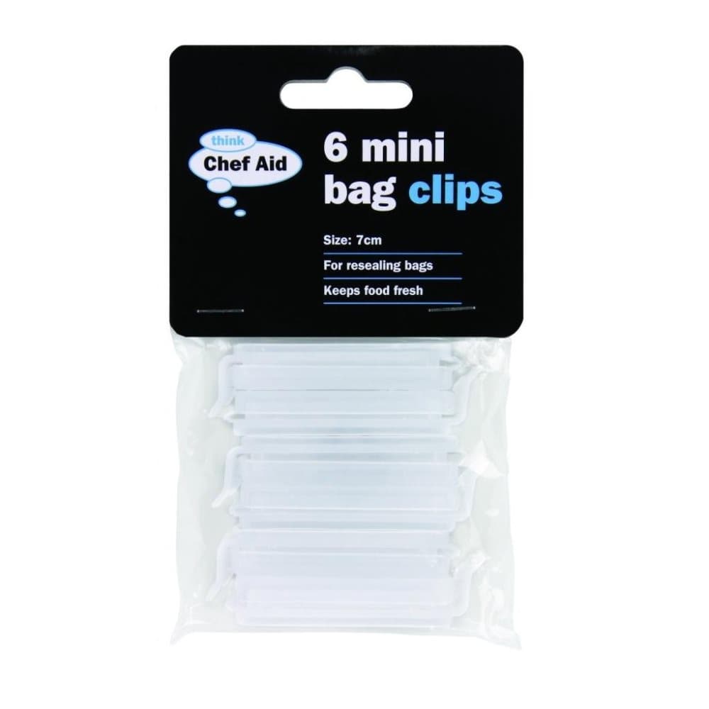 Chef Aid Mini Bag Clips (paket med 6)