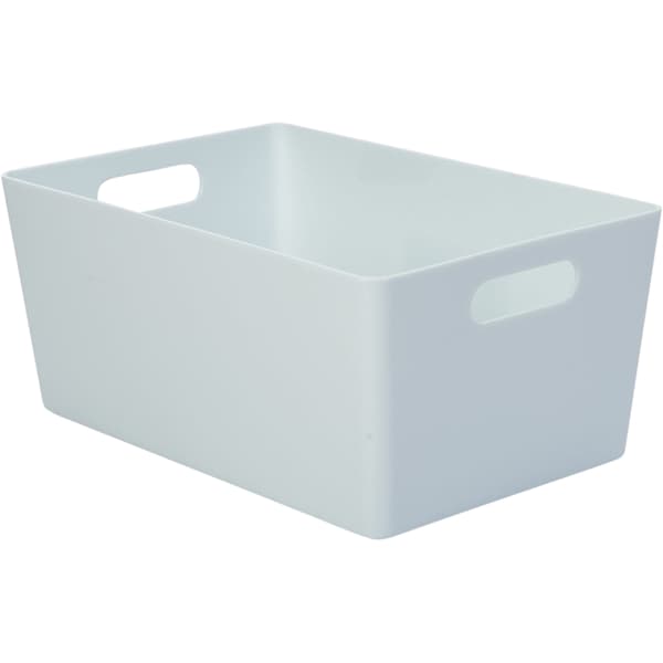 Whatmore Rektangulær studieboks Ice White 17 x 25.5 x 11cm