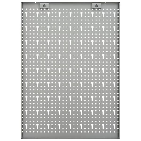 vidaXL vægmonterede værktøjspaneler 4 stk. 40x58 cm stål