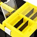 Miniatyrbild 4 av 7: vidaXL Verktygslåda plast 595x337x316 mm gul