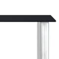 Pikkukuva 5 / 6: vidaXL Keittiöhylly musta 45x16x26 cm karkaistu lasi