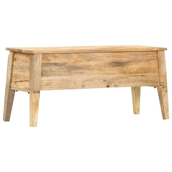 vidaXL Säilytyslaatikko 99x35x48 cm täysi mangopuu