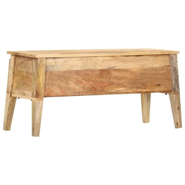 vidaXL Säilytyslaatikko 99x35x48 cm täysi mangopuu