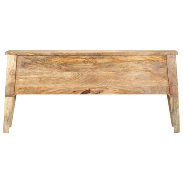 vidaXL Säilytyslaatikko 99x35x48 cm täysi mangopuu