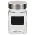 Miniatyrbillede 2 af 4: vidaXL opbevaringsglas med etiket 12 stk. 300 ml