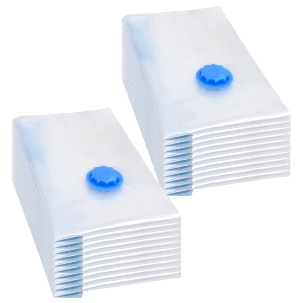 vidaXL Vakuumpåsar till kläder 60x40 cm 20 st