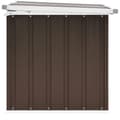 Miniatyrbillede 6 af 8: vidaXL haveboks 109x67x65 cm brun