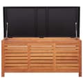 Miniatyrbilde 4 av 8: vidaXL Oppbevaringsboks til hage 117x50x55 cm heltre eukalyptus