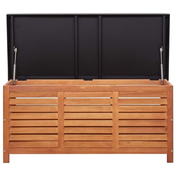 vidaXL Oppbevaringsboks til hage 117x50x55 cm heltre eukalyptus