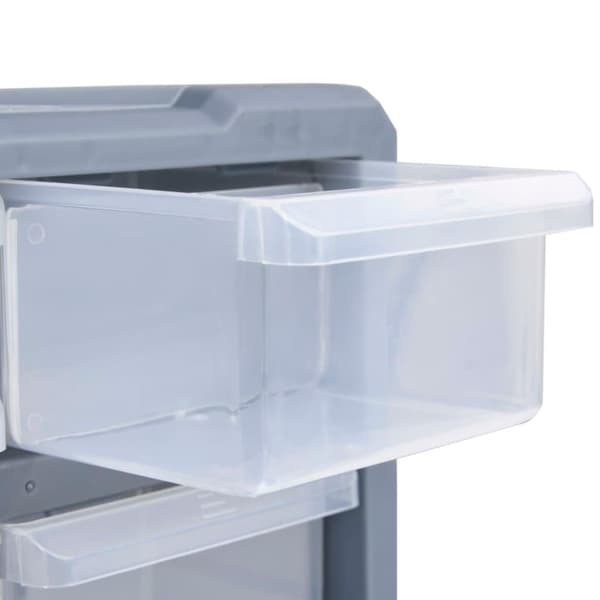 vidaXL skuffereoler med 12 skuffer 2 stk. 26,5x16x26 cm
