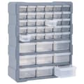 Miniatyrbilde 7 av 9: vidaXL Sortimentskap med 39 skuffer 38x16x47 cm