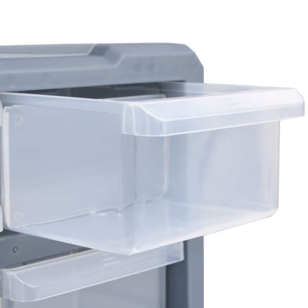 vidaXL Sortimentskap med 39 skuffer 38x16x47 cm