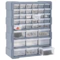 Miniatyrbilde 2 av 9: vidaXL Sortimentskap med 39 skuffer 38x16x47 cm