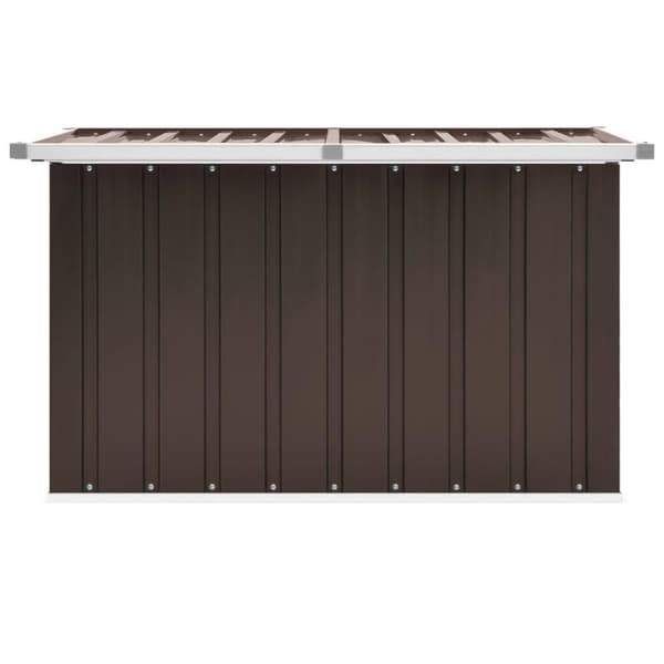 vidaXL Oppbevaringskasse 109x67x65 cm brun