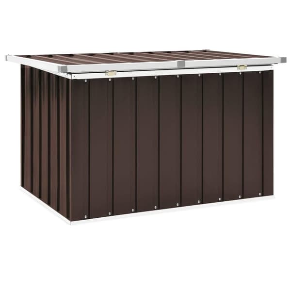 vidaXL Oppbevaringskasse 109x67x65 cm brun