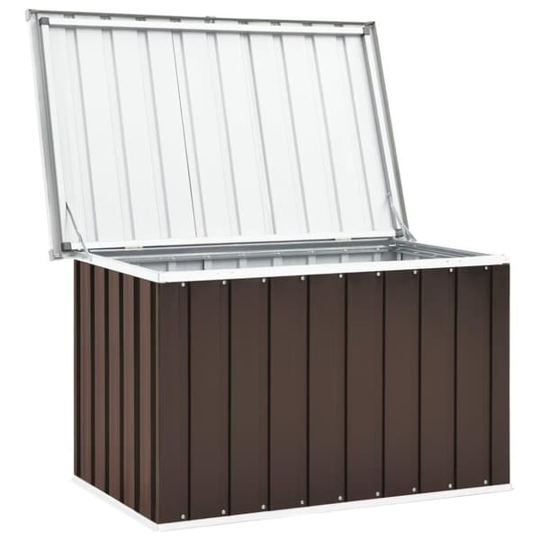 vidaXL Oppbevaringskasse 109x67x65 cm brun
