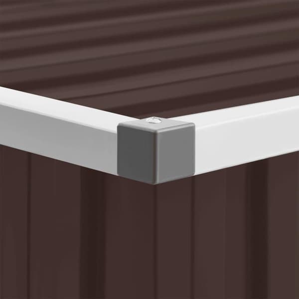 vidaXL Oppbevaringskasse 109x67x65 cm brun