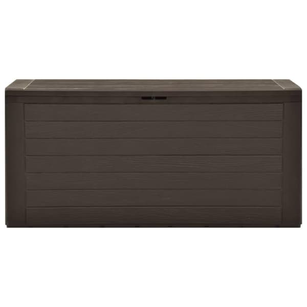 vidaXL Putekasse brun 116x44x55 cm